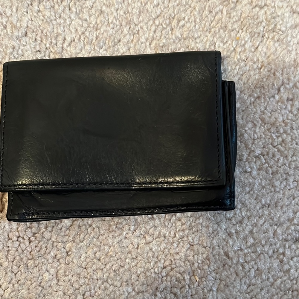 Vintage Coach Black Credit Card Case
